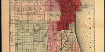 Bản đồ của đại Chicago fire
