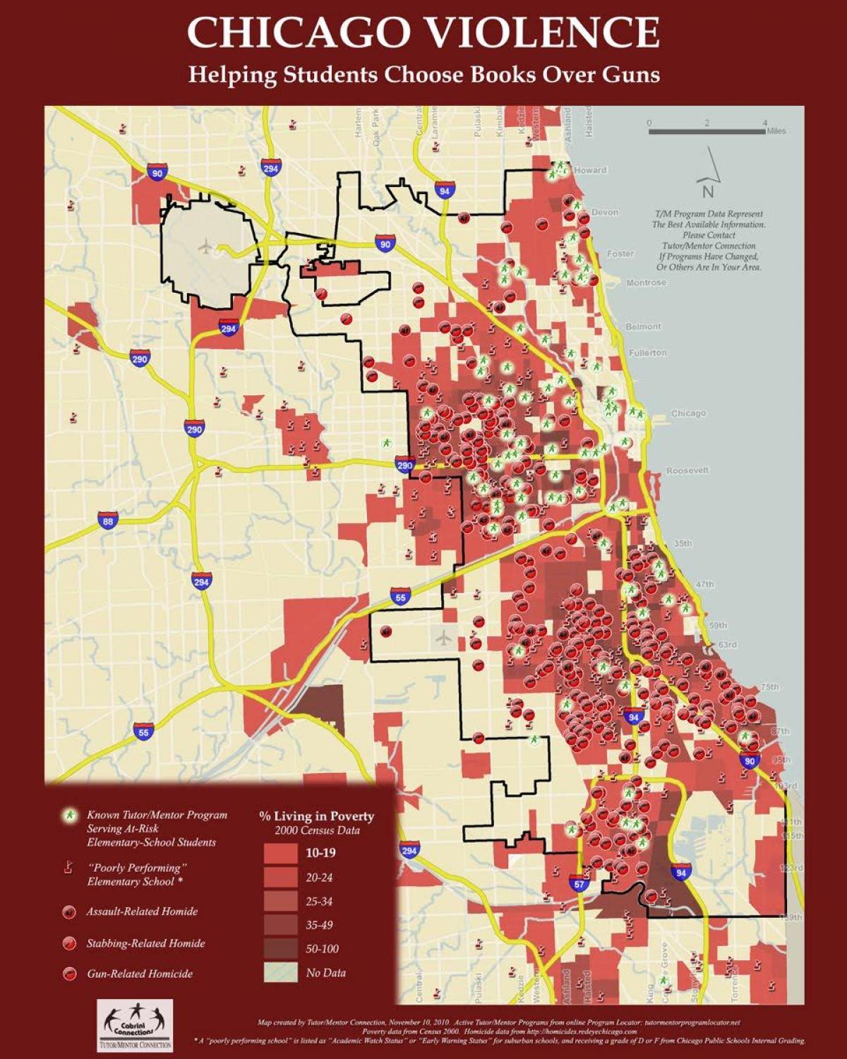 bản đồ tội phạm của Chicago