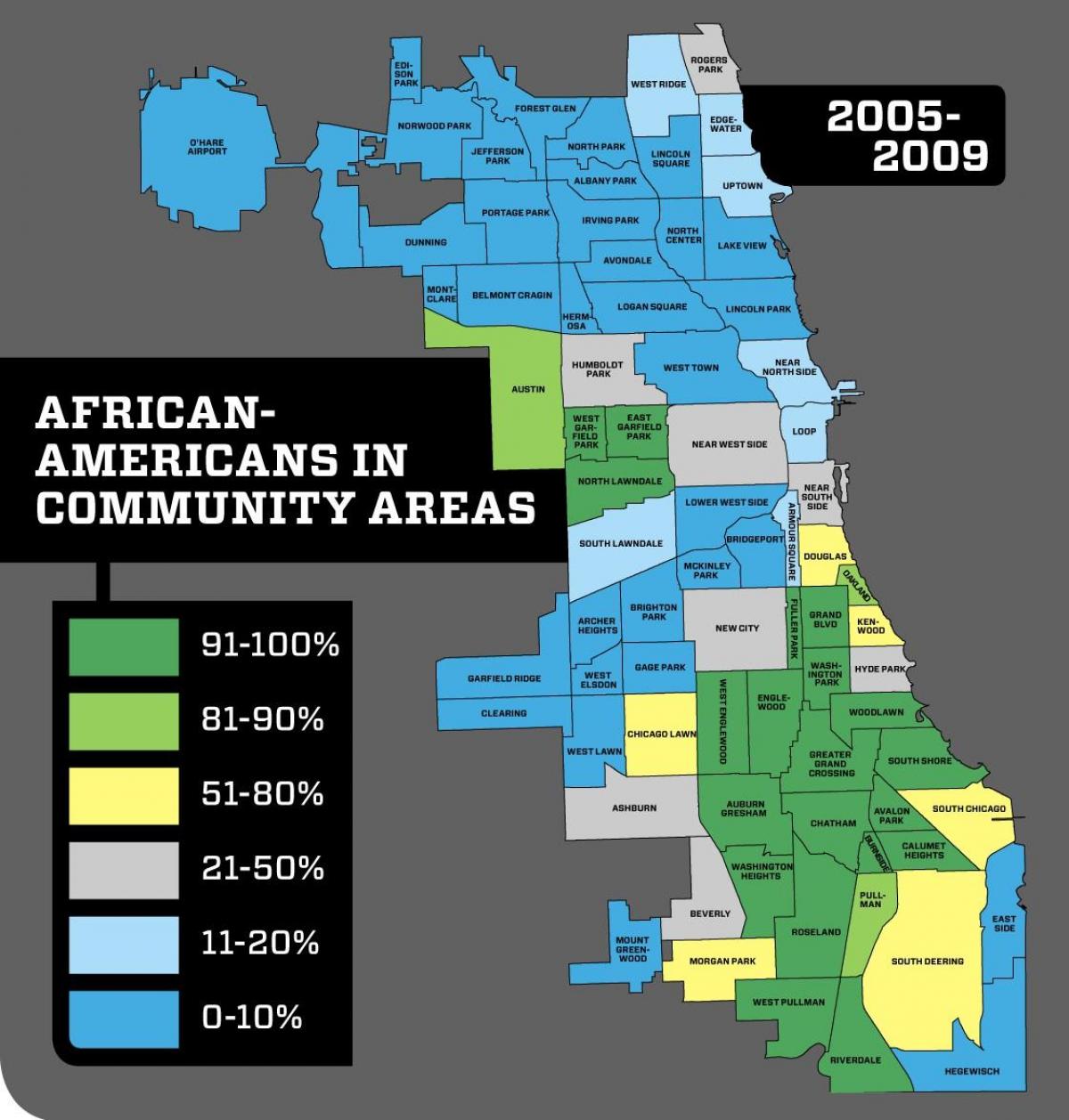Chicago khu phố tội phạm bản đồ