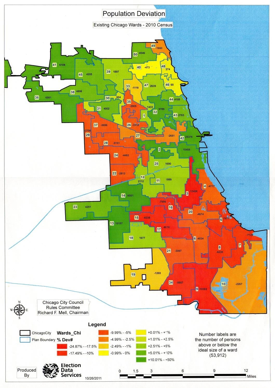 Bản đồ khu vực Chicago