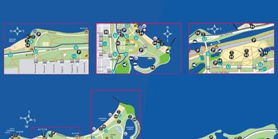 Bản đồ của Chicago bãi biển
