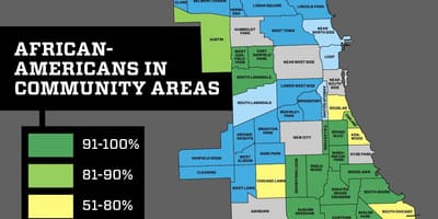 Chicago khu phố tội phạm bản đồ