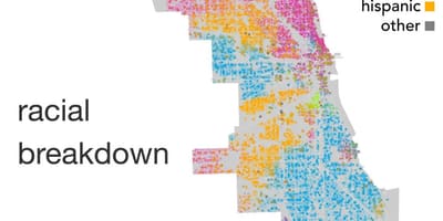 Bản đồ của Chicago dân tộc