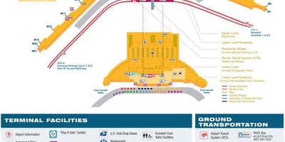 Bản đồ của ord thiết bị đầu cuối 5 bản đồ Chicago