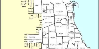 Quy hoạch bản đồ Chicago